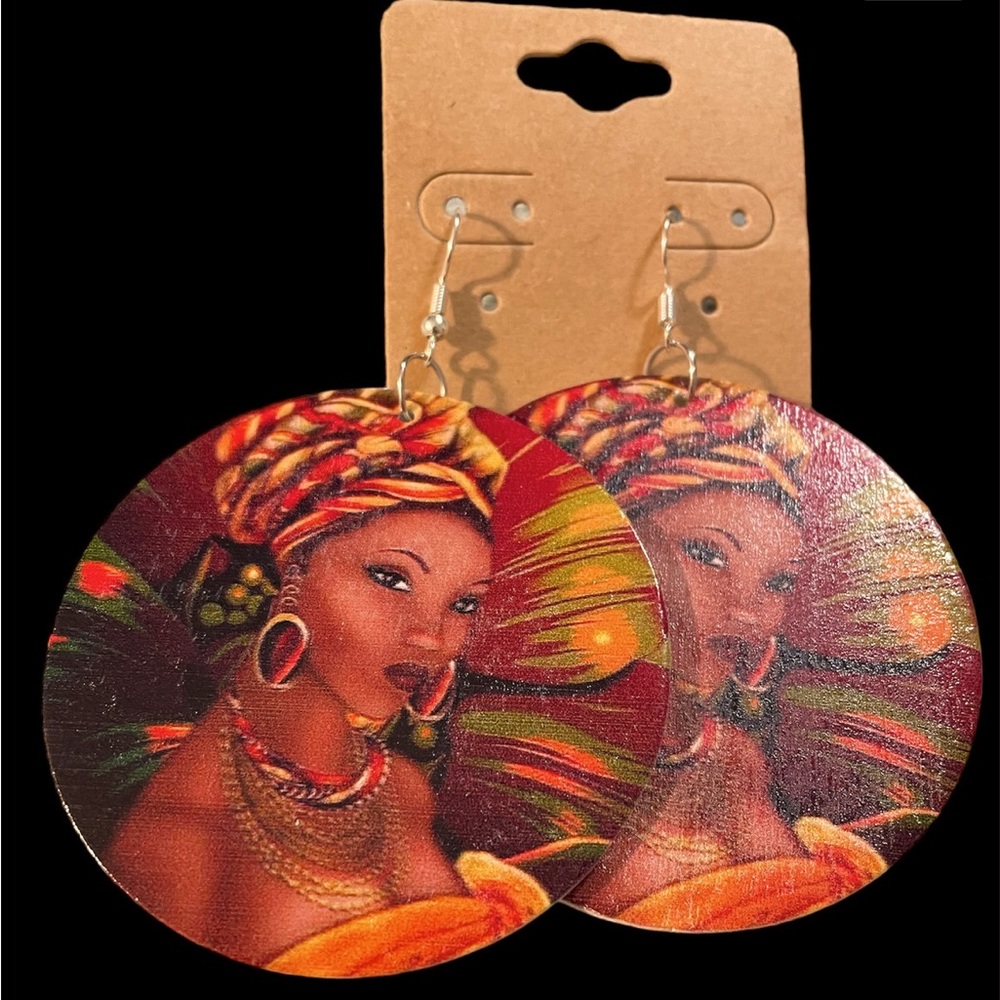 Wood Earrings
